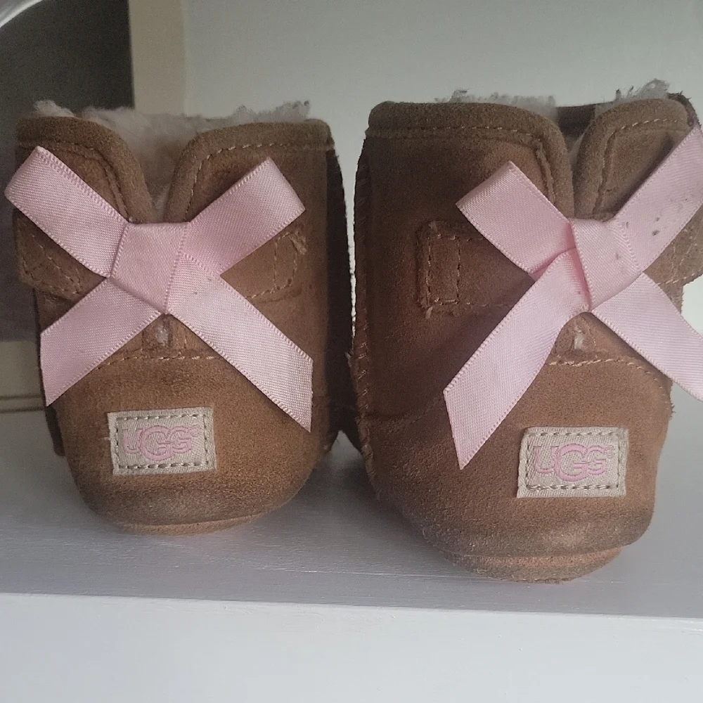 UGG Kids Chestnut Brown Sheepskin Boots